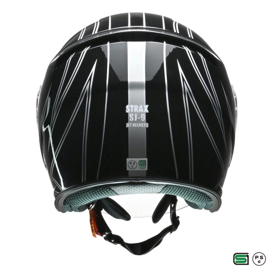 セキュリティ・セーフティ STRAX SJ-9 SJ-9 STRAX ジェットヘルメット 1個 LEAD(リード工業) 【通販