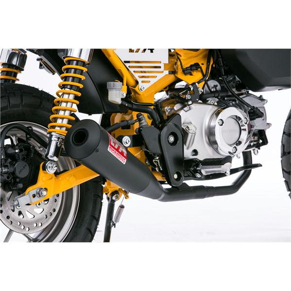 モリワキ MORIWAKI FullExhaust MEGAPHONE BLACK 政府認証 Monkey125