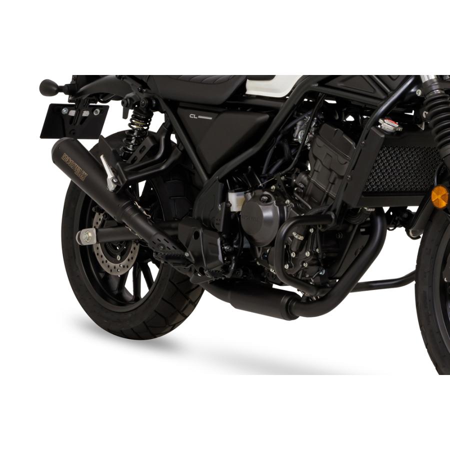 モリワキ MORIWAKI FullExhaust SHORT MEGAPHONE BLACK 政府認証 CL250