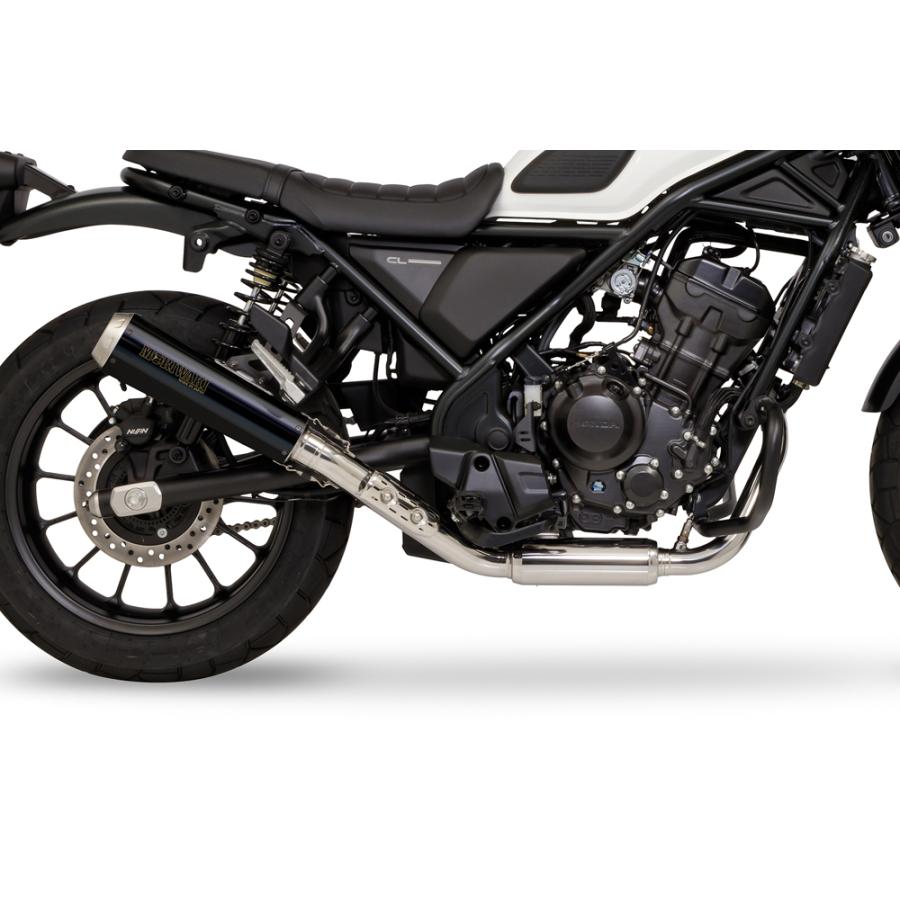 モリワキ MORIWAKI FullExhaust SHORT MEGAPHONE BP-χ 政府認証 CL250