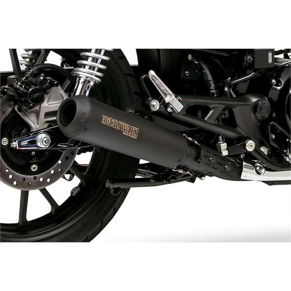 ★ MORIWAKI SHORT MEGAPHONE GB350/GB350S 写真] 004_moriwaki-GB350-short-megaphone │ ホンダGB350/S用
