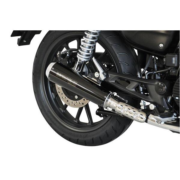 モリワキ MORIWAKI SlipOn Exhaust SHORT MEGAPHONE BP-χ 車検