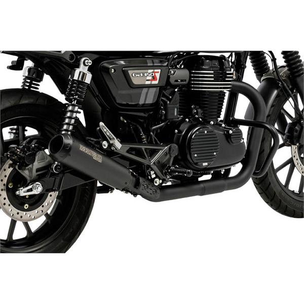 GB350S 21- モリワキマフラー　B.R.S Front Pipe モリワキ MORIWAKI B.R.S Front Pipe BLACK GB350S 21- : ネトセトラ
