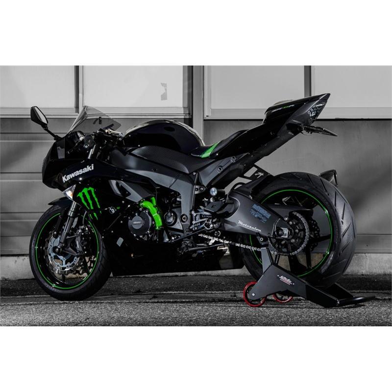 ネックスパフォーマンス NEX シリコンラジエターホースKIT KAWASAKI ZZR1100 97-01 グリーン_2