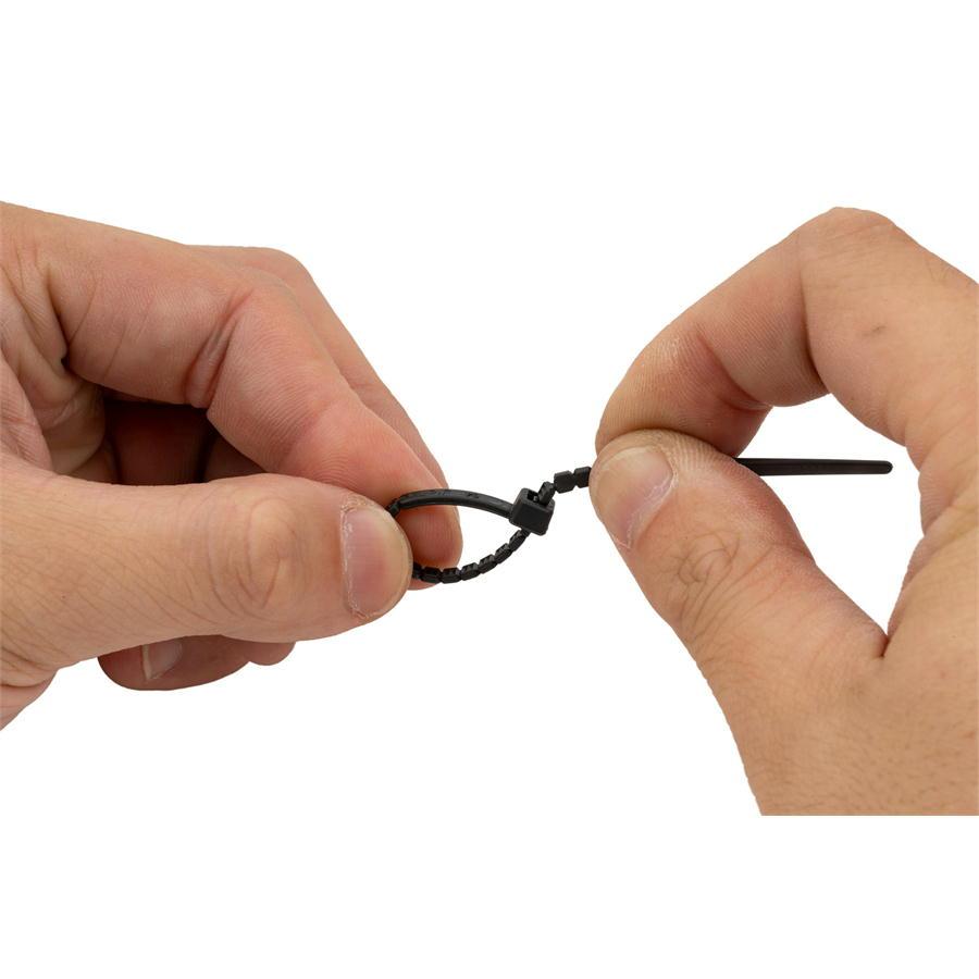 プロト PLOT 手で切る結束バンド 102mm 80pcs ブラック | plot | 04