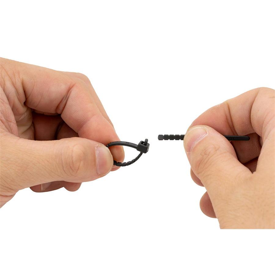 プロト PLOT 手で切る結束バンド 102mm 80pcs ブラック | plot | 06