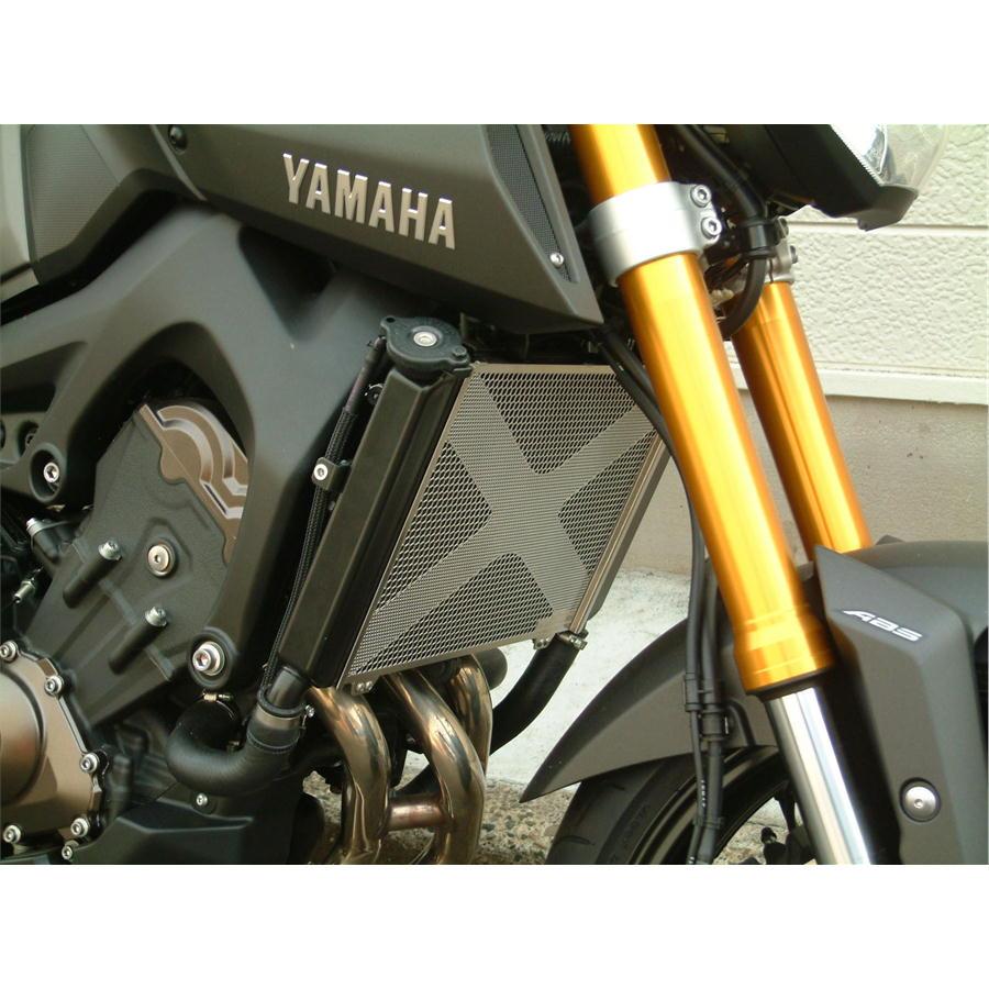 ポッシュフェイス POSHFaith バイク 冷却系 ラジエーターコアガード TRACER900 2018-2020の画像