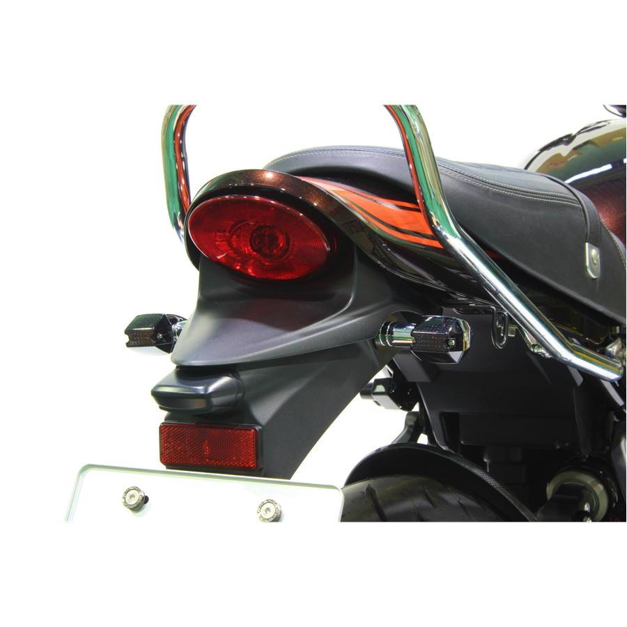 ポッシュフェイス POSHFaith バイク ウインカー クラシカル スリムシャープタイプウインカーキット Z900RS '2018-'2025 メッキボディ/スモークレンズの画像