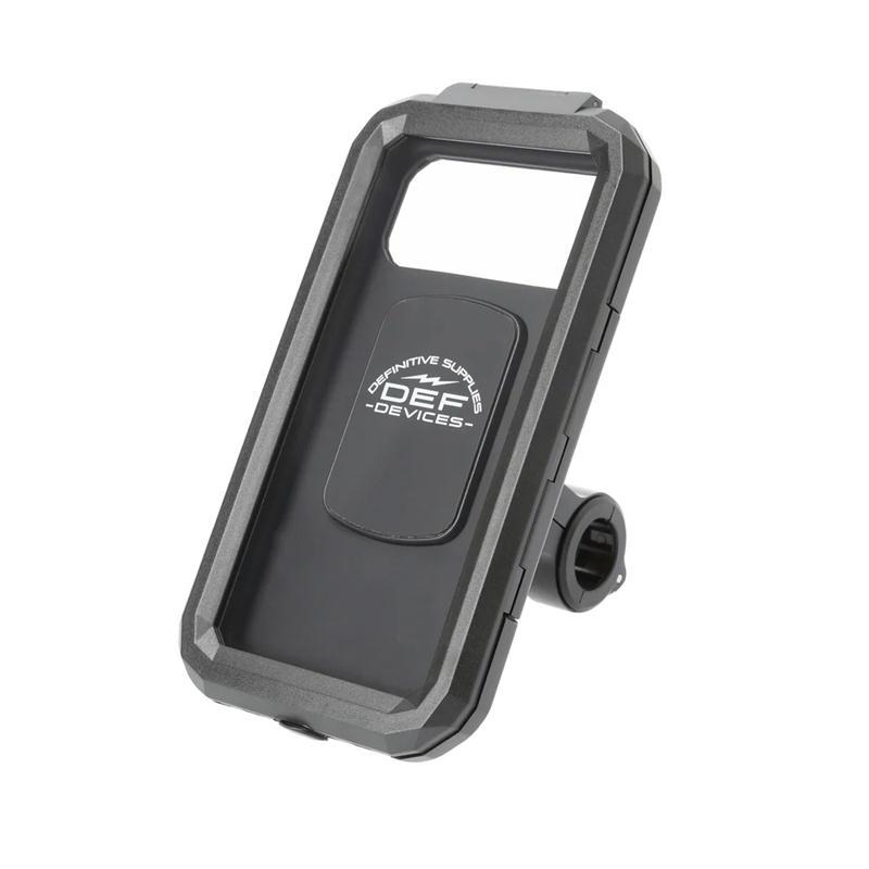 ライズ RIDEZ DEF WATERPROOF 衝撃吸収 IP67 防水 ハードケース スマートフォンホルダー サイズL | RIDEZ（バイク）