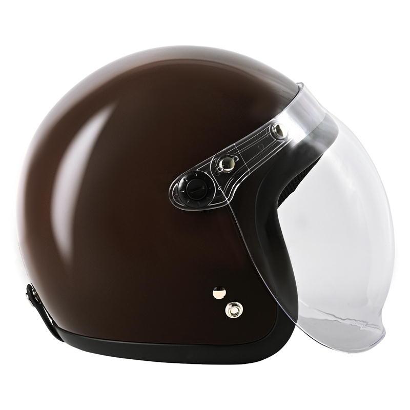 RIDEZ ライズ RIDEZ JB バイク用ジェットヘルメット DARKMOCHA 57