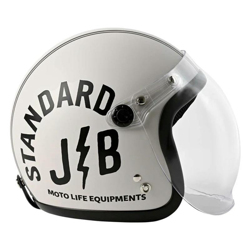 ジェットヘルメット RIDEZ STANDARD J&B ホワイト RIDEZ（バイク） ライズ RIDEZ JB バイク用ジェットヘルメット