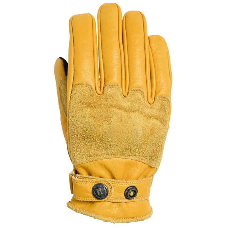 ライズ RIDEZ MOTO GLOVES REBEL MUSTARD RLG2202 サイズMの画像