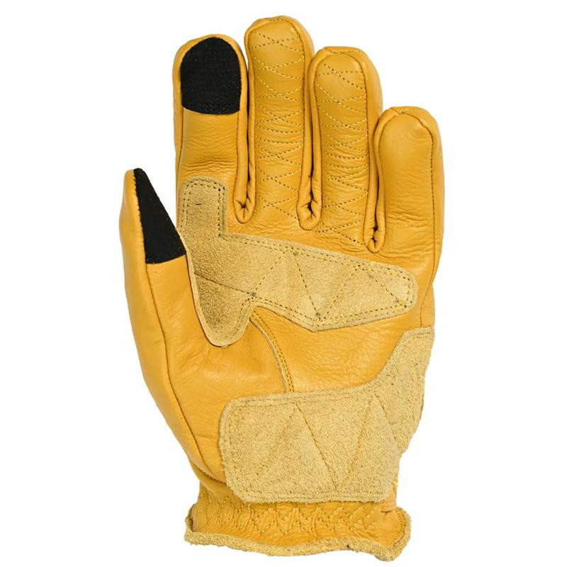 ライズ RIDEZ MOTO GLOVES REBEL MUSTARD RLG2202 サイズMの画像