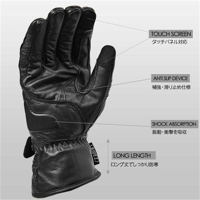 RIDEZ ライズ RIDEZ MELD GLOVES BLACK RWG06 サイズM : ネトセトラ