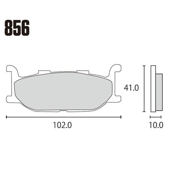 RK JAPAN ブレーキパッド 856MAX MEGA ALLOY X シンタードパッド | RK JAPAN