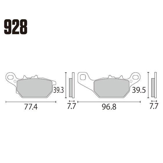 アールケー・ジャパン RK ブレーキパッド 928 FINE ALLOY 55 | RK JAPAN
