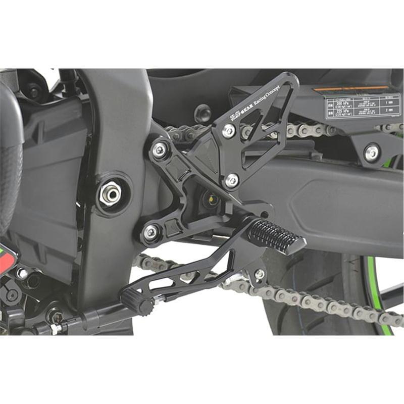 r's gear（アールズギア） ライディングステップ ブラック ZX-25R '20