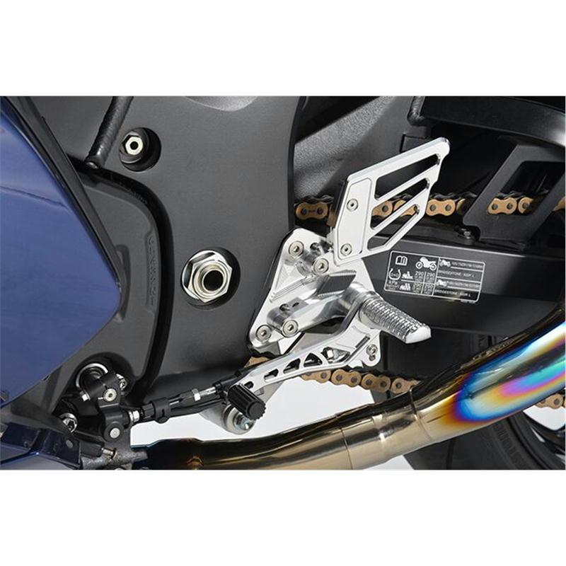 r's gear（アールズギア） ライディングステップ クリアシルバー