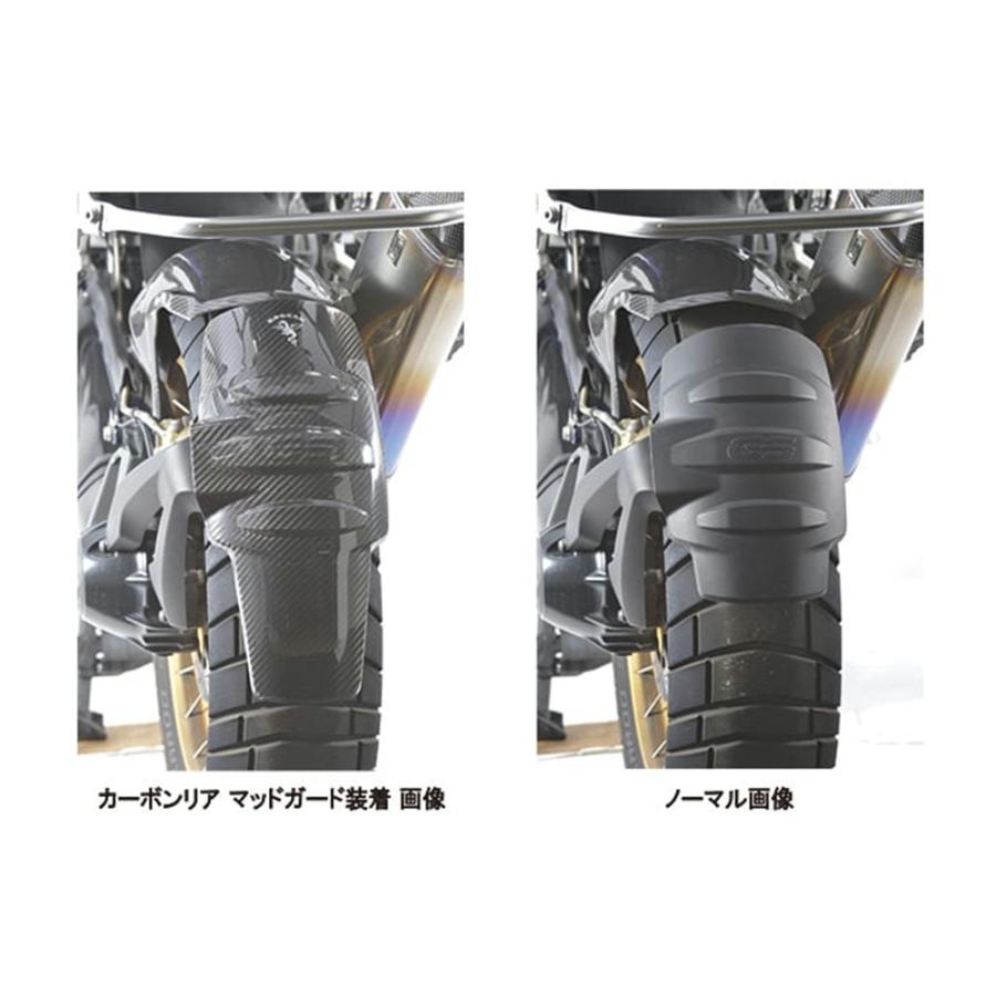 アールズギア　カーボンリアマッドガード R1200GS/R1250GS/ADV用 外装 アールズギア アールズギア カーボンリア マッドガード BMW