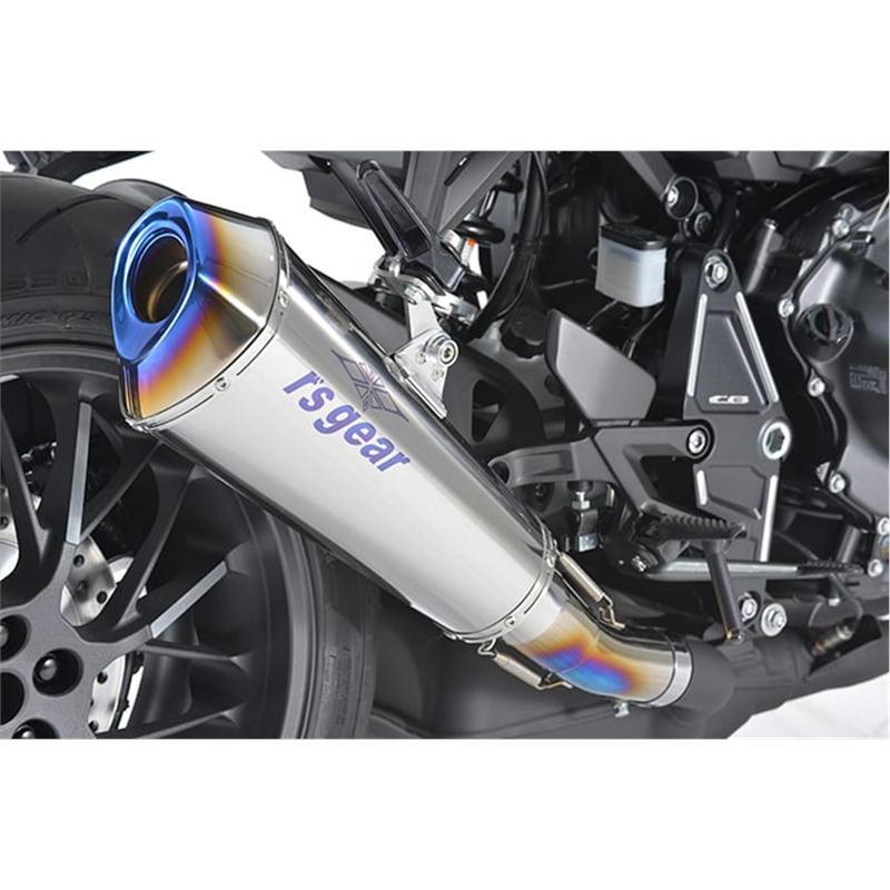 アールズギア r's gear GP SPEC スリップオン チタンポリッシュ CB1000R '18〜の画像