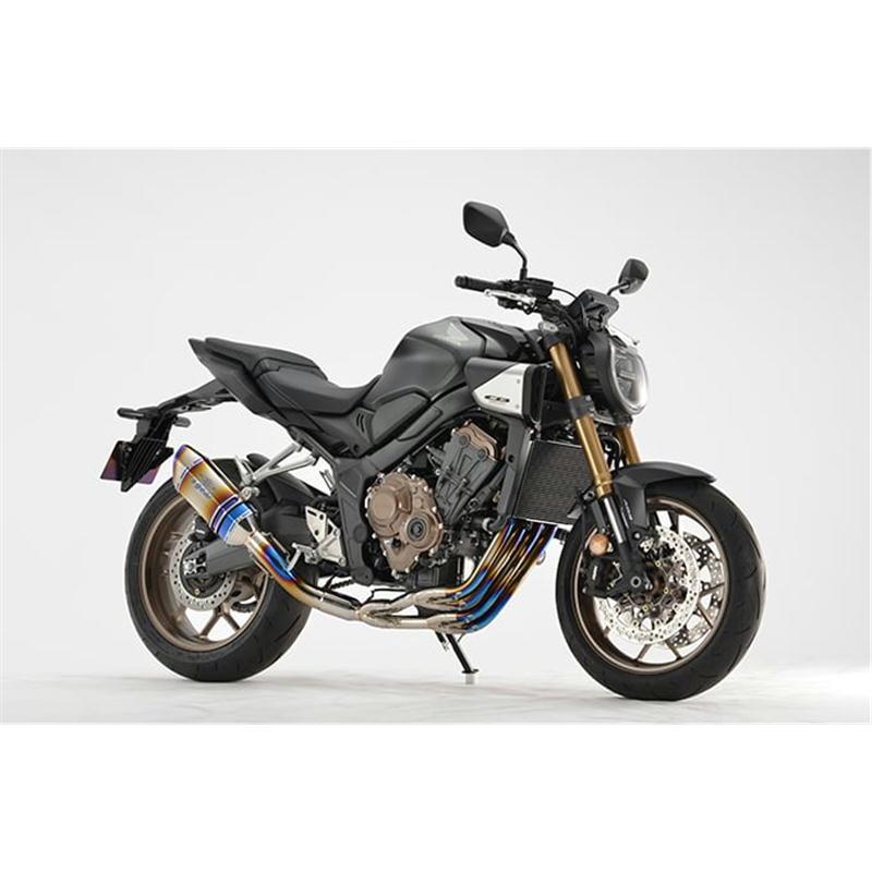 チタンフルエキ アールズギア CB650R CBR650R用マフラー r's gear アールズギア GPスペック チタンフルエキゾースト