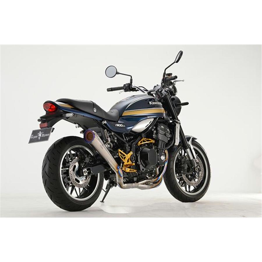 アールズギア r's gear ワイバンクラシックR フルエキゾースト メガホンタイプ チタンポリッシュ Z900RS/CAFE/SE '23〜 | r's gear | 02