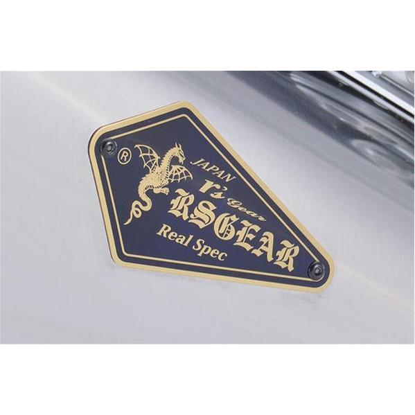 アールズギア r's gear リアルスペック スリップオン チタンポリッシュ 水冷R1200RS/R '15〜'19の画像