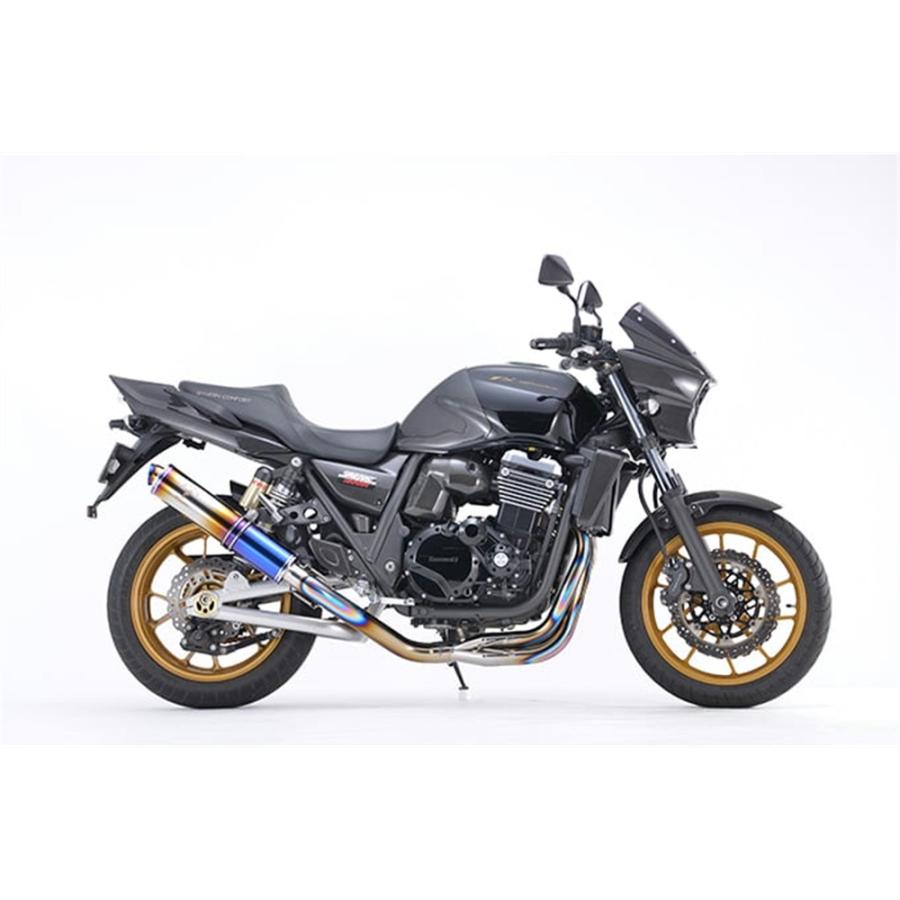 アールズギア r's gear ワイバンクラシックR フルエキゾースト シングル チタンドラッグブルー ZRX1200 DAEG '09〜'16 | r's gear | 01