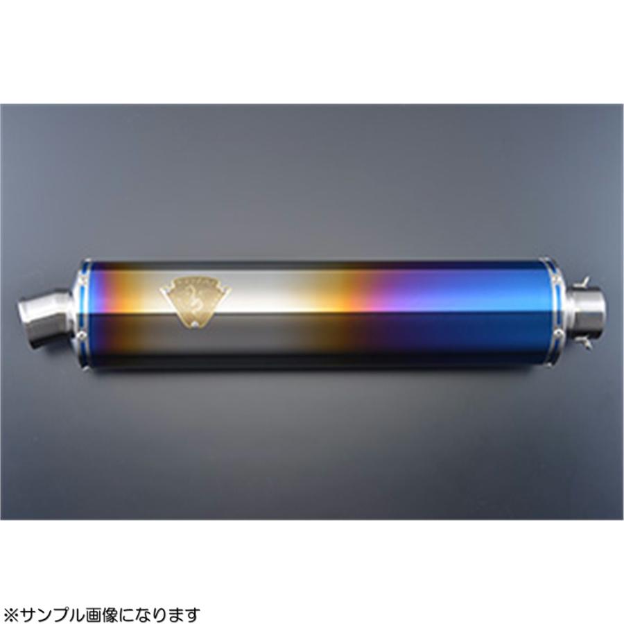 【Sho】 r's gear アールズギア GPスペック シングルマフラー チタン