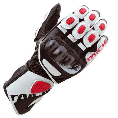 RSタイチ NXT053 GP-X レーシング グローブ WHITE/RED サイズL 