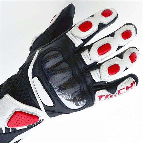 TAICHI RSタイチ NXT053 GP-X レーシング グローブ WHITE/RED サイズS