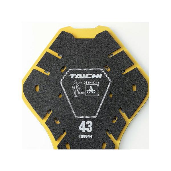 TAICHI RSタイチ TRV044 TAICHI CE(LV2)バックプロテクター サイズ40