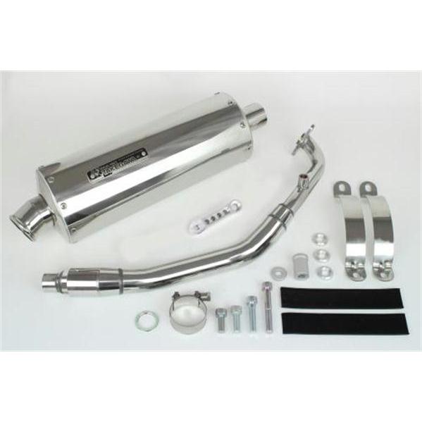 スペシャルパーツ武川 SP武川 パワーサイレントオーバルマフラー 政府