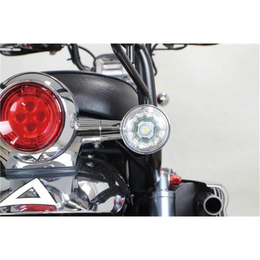 SP武川 ブレイズウインカー モンキー125(JB02/03/05)・ダックス125(JB04/06) 4個1セット クリアレンズ