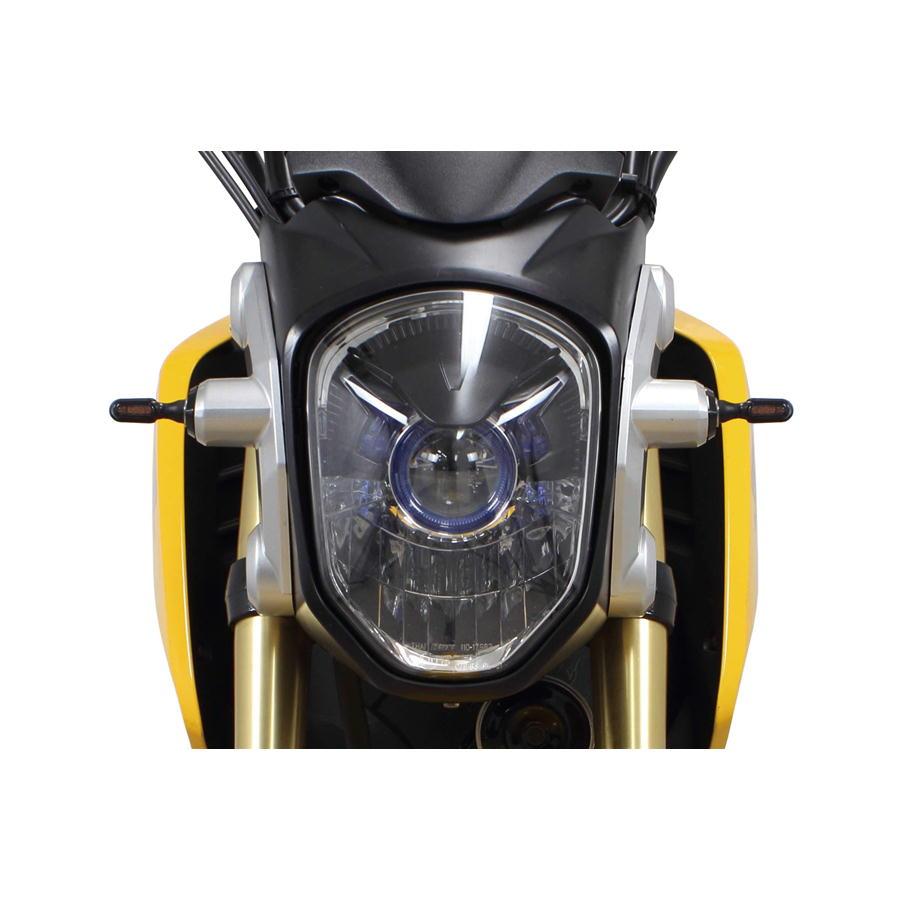 SP武川 バイク ライト ストリームラインミニLEDウインカーキット GROM(JC61/JC75/JC92) スモーク_1