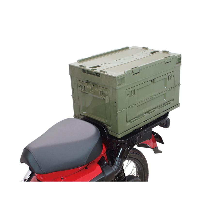 スペシャルパーツ武川 SP武川 キャリアコンテナセット 50L オリーブ