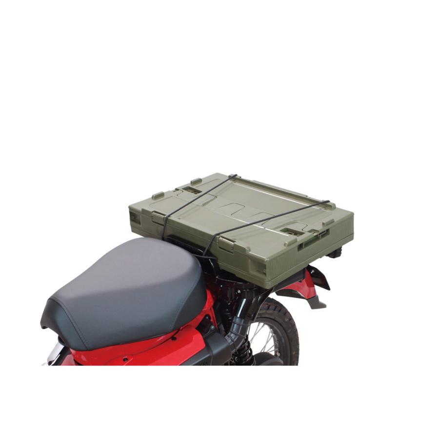 スペシャルパーツ武川 SP武川 キャリアコンテナセット 50L オリーブ