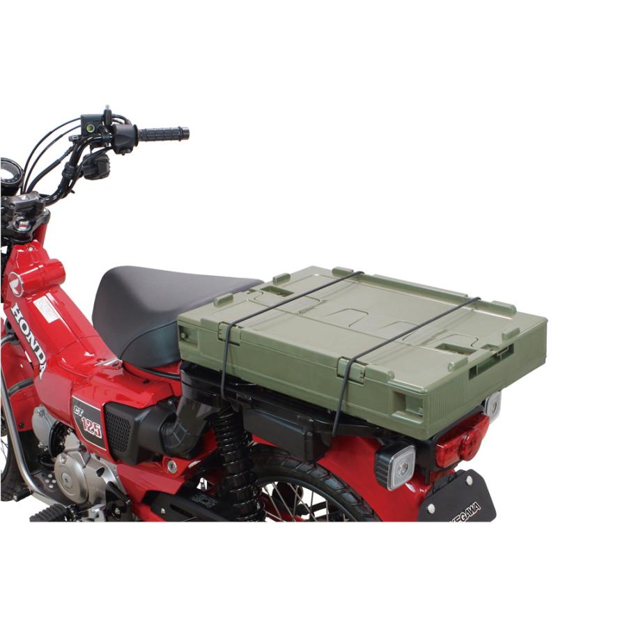 スペシャルパーツ武川 SP武川 キャリアコンテナセット 50L オリーブ