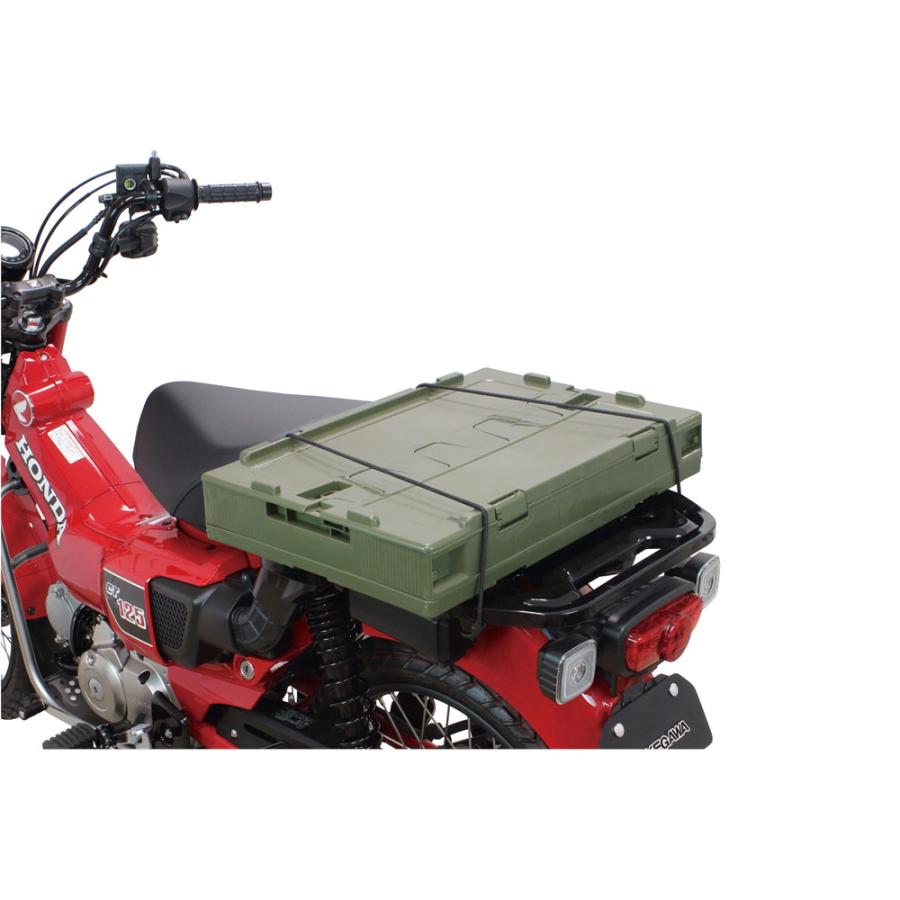 スペシャルパーツ武川 SP武川 キャリアコンテナセット 50L オリーブ