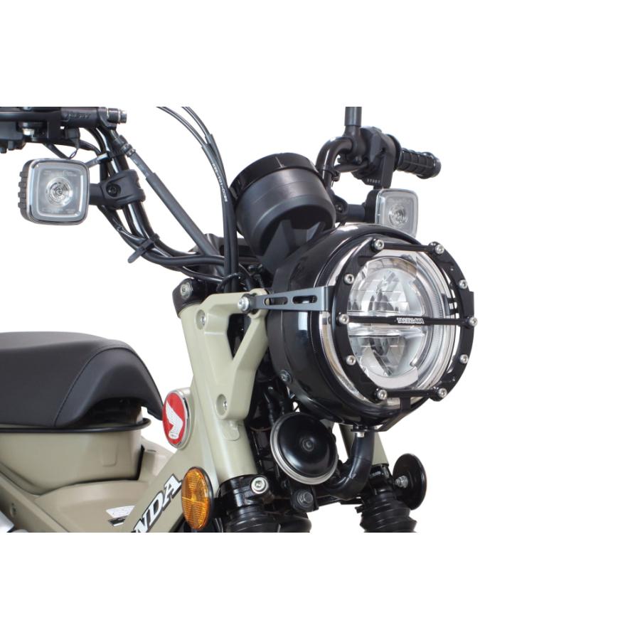 スペシャルパーツ武川 SP武川 ヘッドライトガード ビレット/ブラック