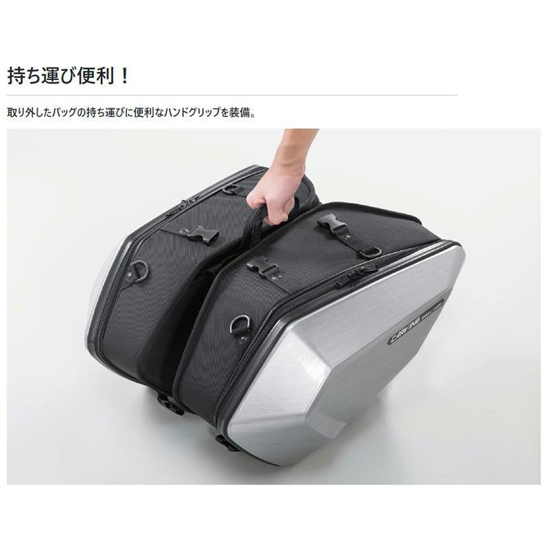TANAX - タナックス MFK-272 カービングシェルケース 炭素柄 32L（片側16）