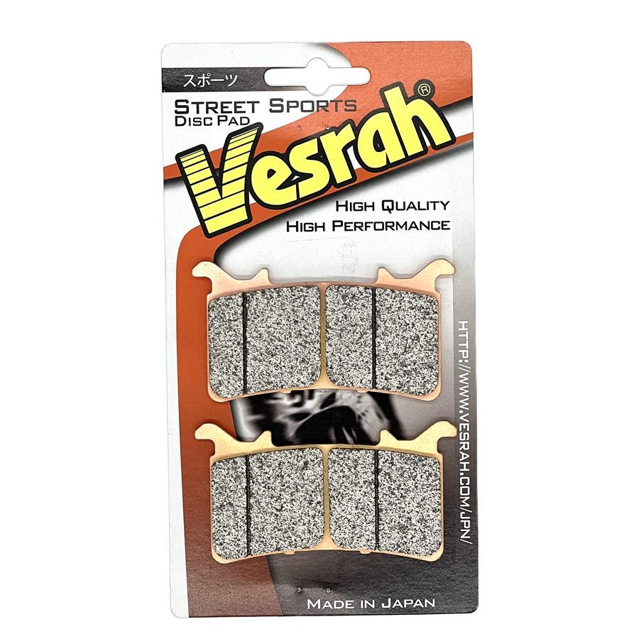 [新品] vesrah ブレーキパット　2個セット Vesrah ベスラ Vesrah ZD-192CT シンタードメタルスポーツパッド