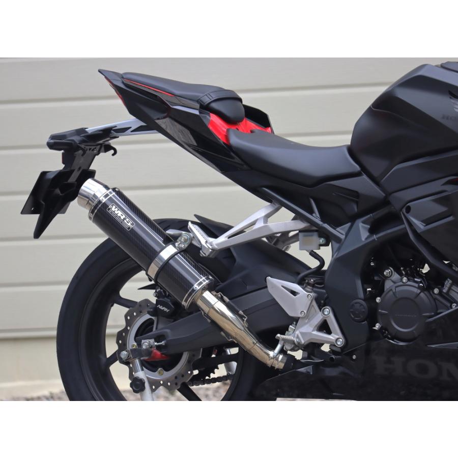 mc51 WR'S スリップオン カーボンサイレンサー Amazon | カーボン柄 オーバル スリップオン マフラー