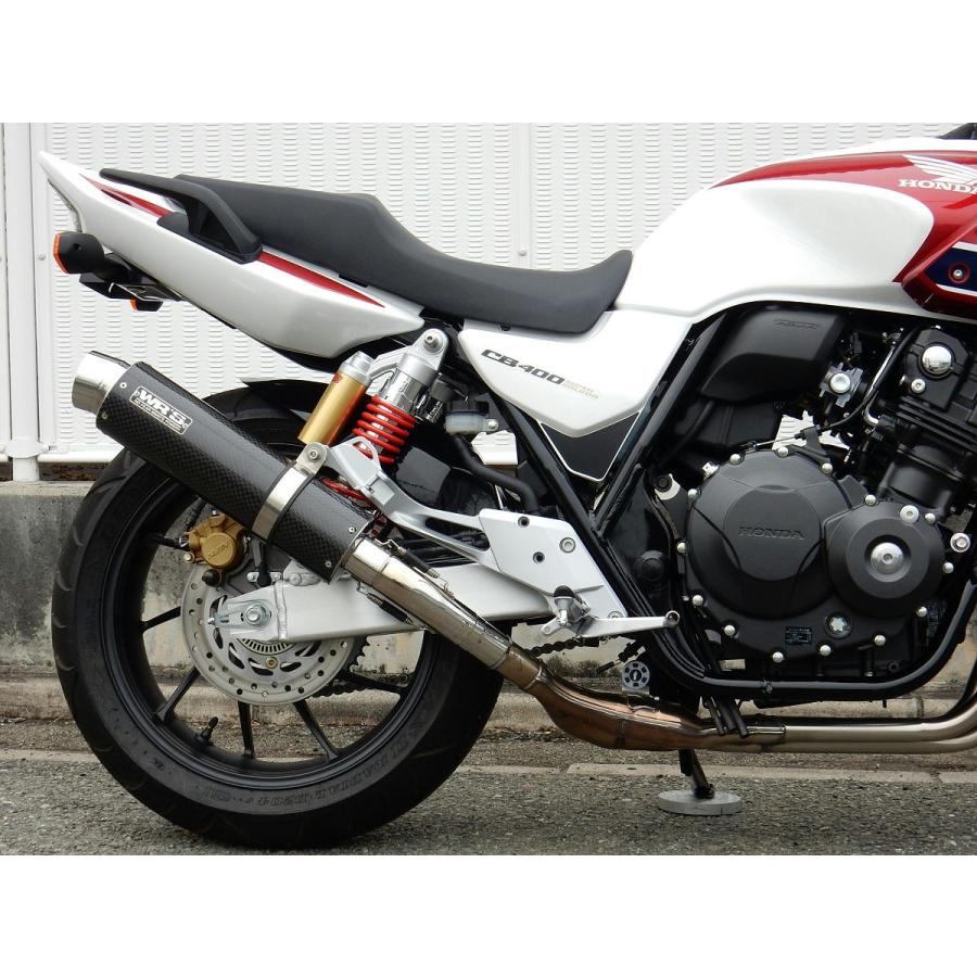 WRSマフラー ダブルアールズ スリップオン cb400sf NC42 政府認証