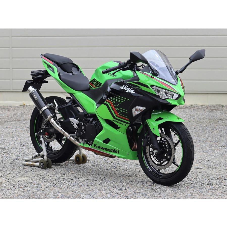 WR'S（ダブルアールズ） ラウンド カーボンサイレンサー スリップオン