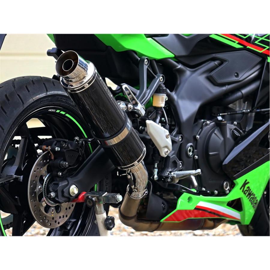 WR'Sサイレンサー(JMCA) WR'S ダブルアールズ ラウンド カーボンサイレンサー スリップ