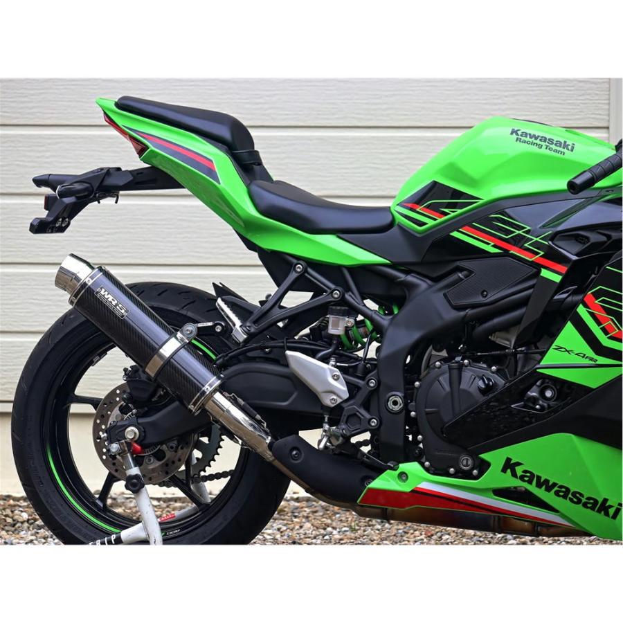 専用 WR'S（ダブルアールズ） バイク マフラー 2023- ZX-4R SE/ZX-4RR (8BL