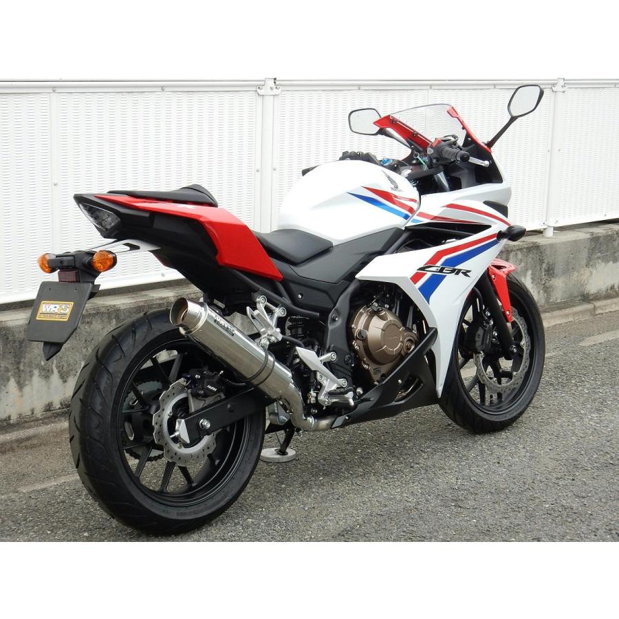 WR'S（ダブルアールズ） バイク マフラー 2016-2018 CBR400R (2BL-NC47