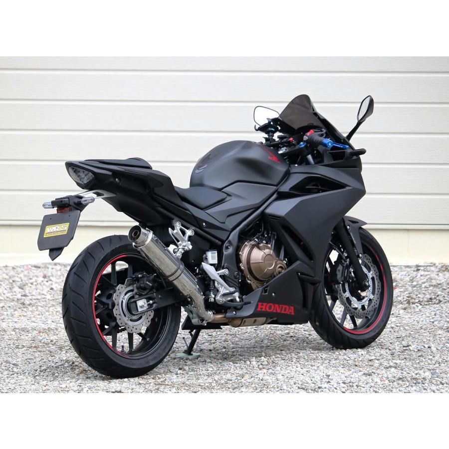 WR's ステンレス マフラー グラデーション　CBR400R B級品　最終値 WR's ステンレス マフラー グラデーション CBR400R B級品 最終値 WR's
