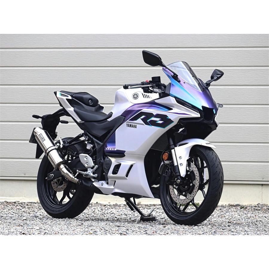 WR'S（ダブルアールズ） バイク マフラー 2025-YZF-R3/MT-03 (8BL